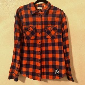 M Levi's NFL Denver Broncos Flannel